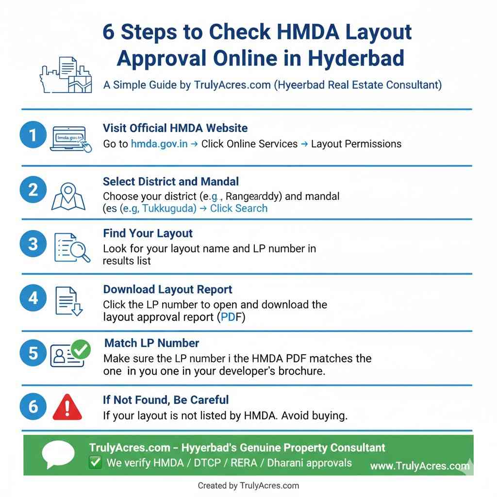 Step-by-Step: How to Check HMDA Layout Approval Online