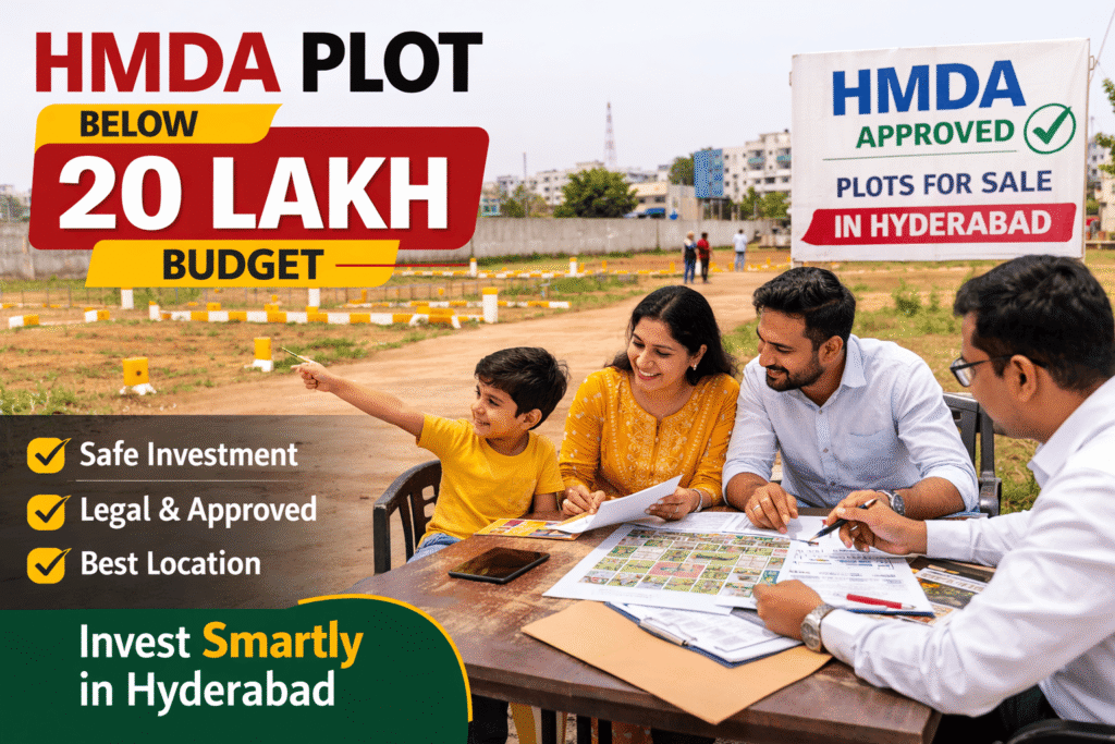 hmda plots for sale in hyderabad below 20 lakhs