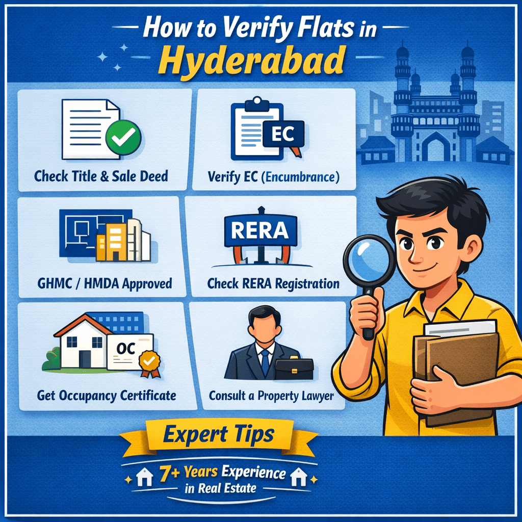 How to Verify Flats in Hyderabad