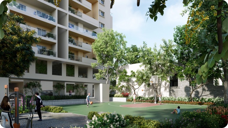 GHR Titania – 3 BHK Ready-to-Move Flats in Kondapur