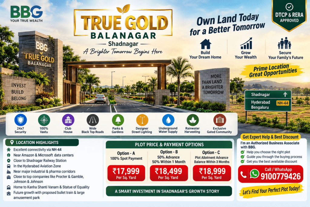 BBG True Gold Balanagar Shadnagar